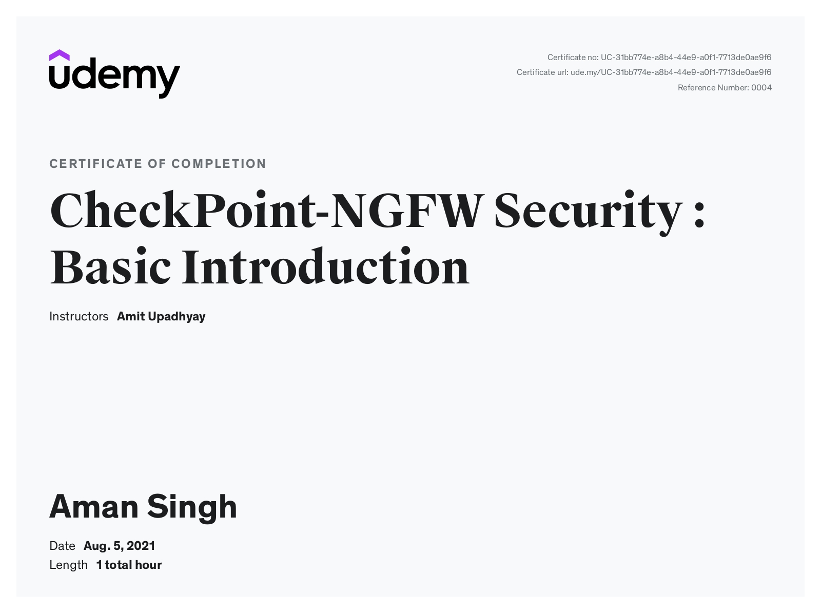 WiFi Security Certificate